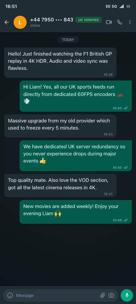 Verified customer review screenshot 5